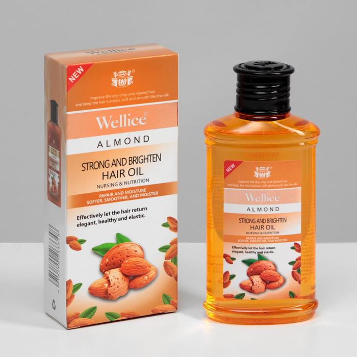 Масло для укрепления и сияния волос на основе миндаля, 150 мл
Масло для укрепления и сияния волос на основе миндаля, 150 мл