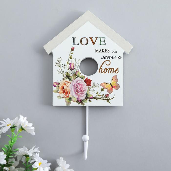 Крючок декоративный дерево домик "Цветы, бабочка и надписи" 22,5х13,8х4,5 см
Крючок декоративный дерево домик "Цветы, бабочка и надписи" 22,5х13,8х4,5 см