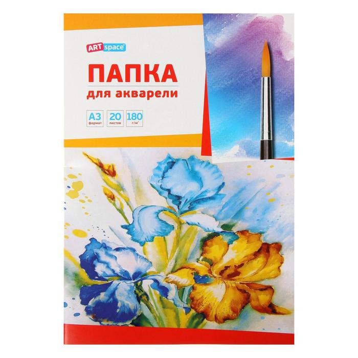 Папка для акварели А3, 20 листов, 180г/м2 "Ирисы"
Папка для акварели А3, 20 листов, 180г/м2 "Ирисы"