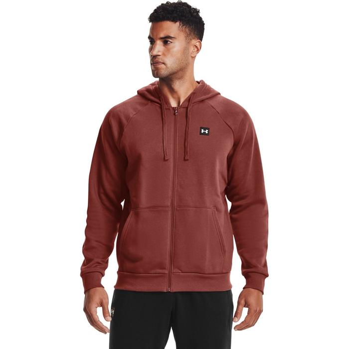 фото Толстовка under armour rival fleece fz hoodie, размер 54-56 (1357111-688)