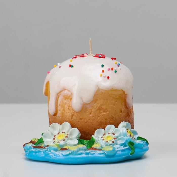 Свеча фигурная "Пасхальный кулич на подставке", 11х9 см, 270 гр
Свеча фигурная "Пасхальный кулич на подставке", 11х9 см, 270 гр