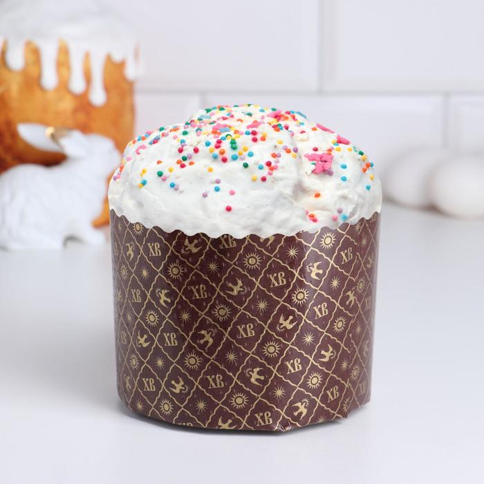 Форма бумажная для кекса, маффинов и кулича "ХВ" 110 х 85 мм
Форма бумажная для кекса, маффинов и кулича "ХВ" 110 х 85 мм