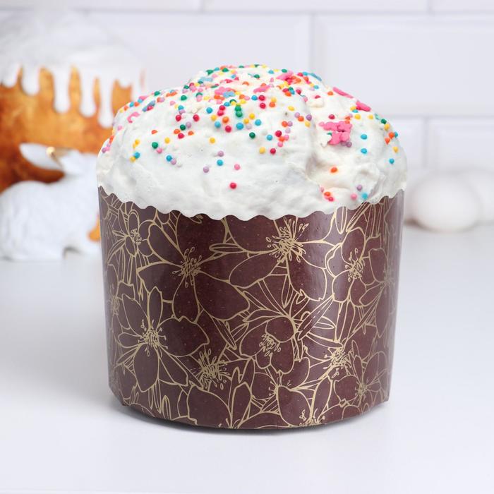 Форма бумажная для кекса, маффинов и кулича "Цвет миндаля" 134 х 100 мм
Форма бумажная для кекса, маффинов и кулича "Цвет миндаля" 134 х 100 мм