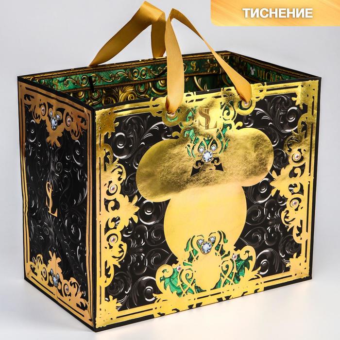 Пакет ламинированный 30,5 × 25,5 × 18 см, Микки Маус
Пакет ламинированный 30,5 × 25,5 × 18 см, Микки Маус