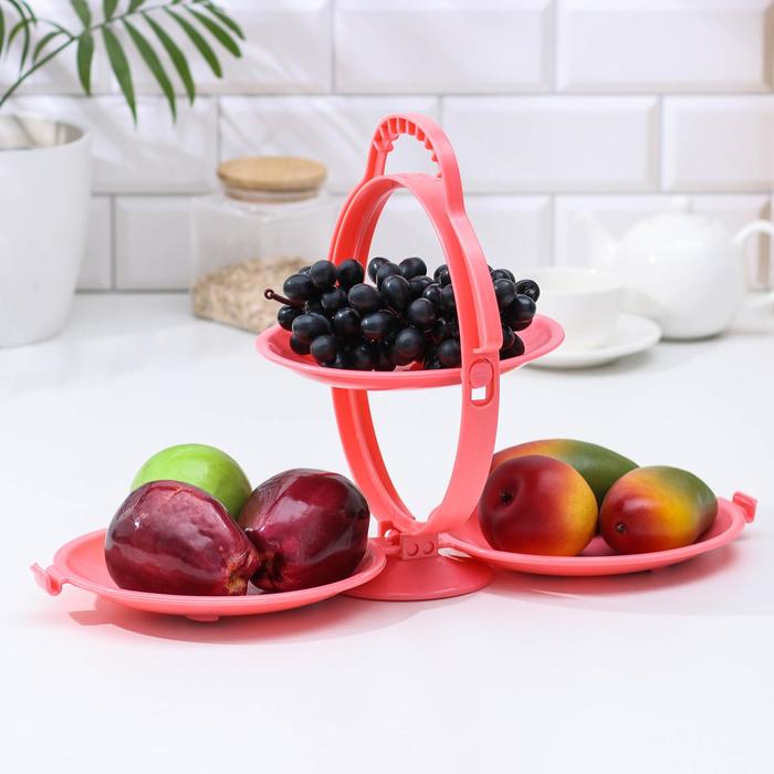 Блюдо 3 в 1 раскладное, 20×5×30 см, цвет МИКС
Блюдо 3 в 1 раскладное, 20×5×30 см, цвет МИКС