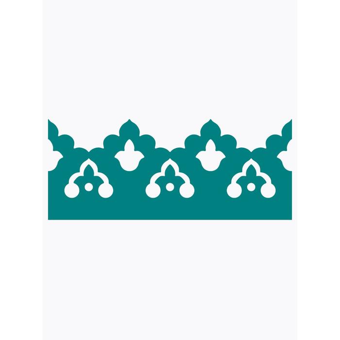 Декоративный элемент «Тюльпан», шаг узора 125 мм, 15,6 × 200 см, морская волна, RAL 5021
Декоративный элемент «Тюльпан», шаг узора 125 мм, 15,6 × 200 см, морская волна, RAL 5021