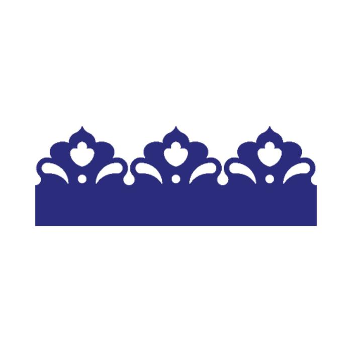 Декоративный элемент «Ирис», шаг узора 140 мм, 20,8 × 200 см, ультрамарин, RAL 5002
Декоративный элемент «Ирис», шаг узора 140 мм, 20,8 × 200 см, ультрамарин, RAL 5002