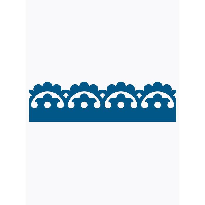 Декоративный элемент «Клевер», шаг узора 125 мм, 10,4 × 200 см, синий, RAL 5005
Декоративный элемент «Клевер», шаг узора 125 мм, 10,4 × 200 см, синий, RAL 5005