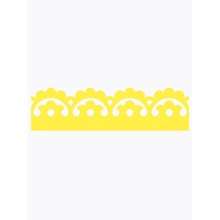 Декоративный элемент «Клевер», шаг узора 125 мм, 12,5 × 200 см, жёлтый, RAL 1018
Декоративный элемент «Клевер», шаг узора 125 мм, 12,5 × 200 см, жёлтый, RAL 1018