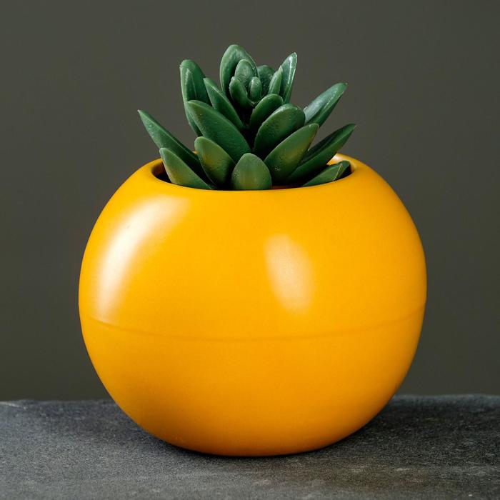 Кашпо "Апельсин" 11х9см, МИКС
Кашпо "Апельсин" 11х9см, МИКС