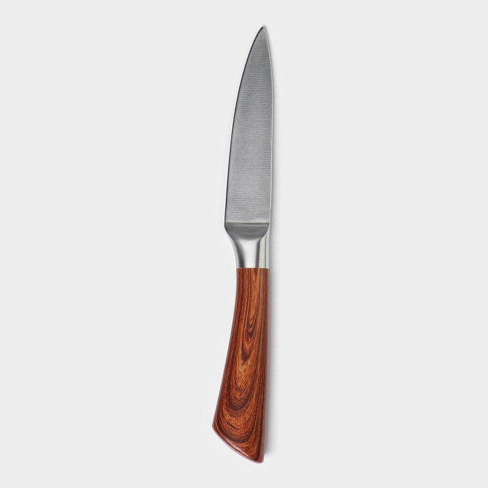 фото Нож для овощей доляна forest, лезвие 9,5 см