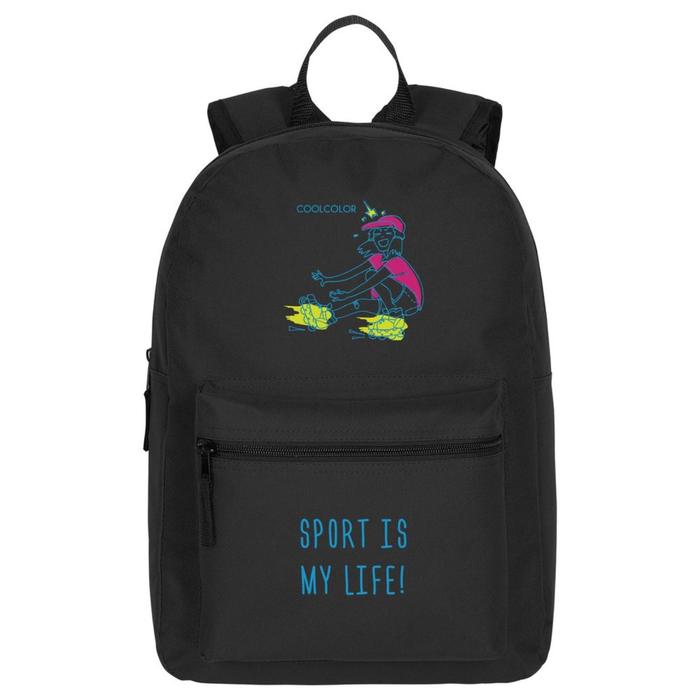 Рюкзак Roller Skates черный, 29х41х9 см
Рюкзак Roller Skates черный, 29х41х9 см