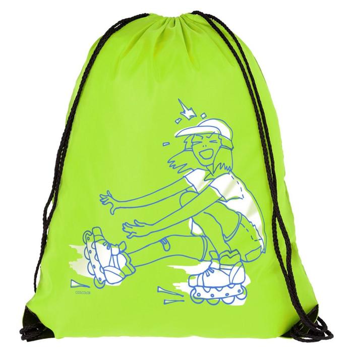 Рюкзак для обуви Roller Skates желтый неон, 34х45 см
Рюкзак для обуви Roller Skates желтый неон, 34х45 см