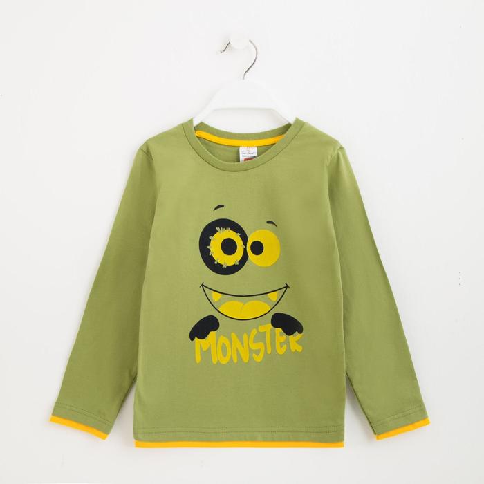 Лонгслив для мальчика, цвет зелёный, рост 116 см
Лонгслив для мальчика, цвет зелёный, рост 116 см