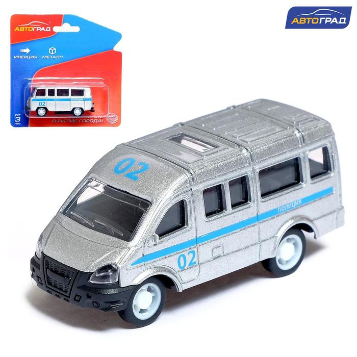 Машина металлическая «Полиция», инерционная
Машина металлическая «Полиция», инерционная