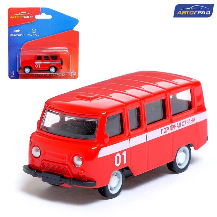 Машина металлическая «Пожарная охрана», инерционная
Машина металлическая «Пожарная охрана», инерционная