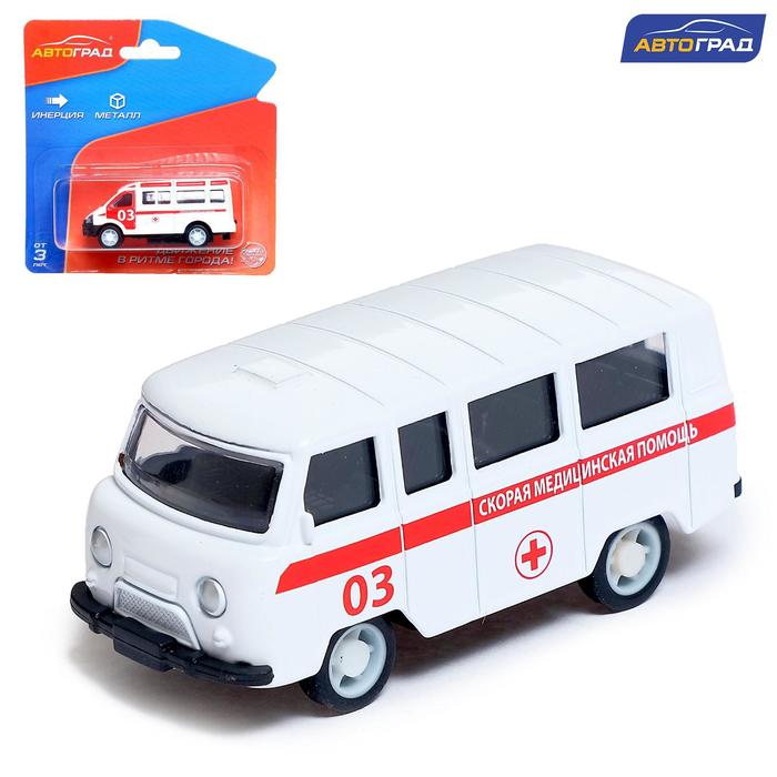 Машина металлическая «Скорая помощь», инерционная, МИКС
Машина металлическая «Скорая помощь», инерционная, МИКС