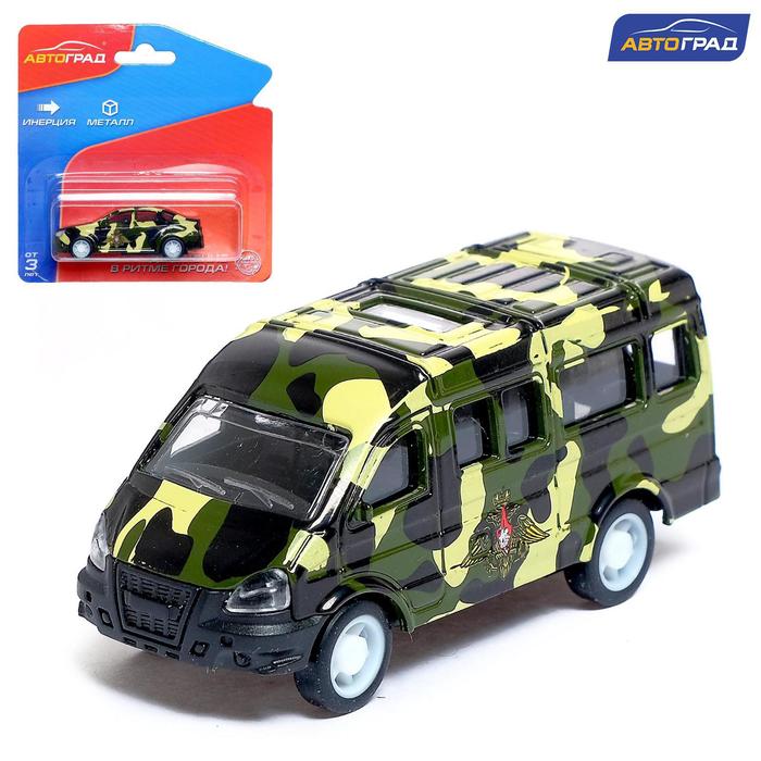 Машина металлическая «Армия», инерционная
Машина металлическая «Армия», инерционная