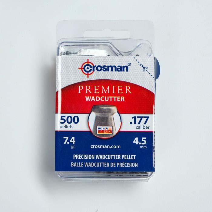 Пули для пневматики Crosman "Wadcutter" кал. 4,5мм, 0,48гр, 500шт
Пули для пневматики Crosman "Wadcutter" кал. 4,5мм, 0,48гр, 500шт