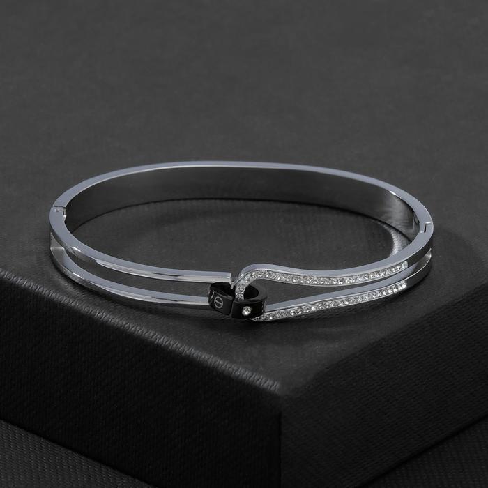 Браслет со стразами "Каркас" с кольцом, цвет белый в серебре ,d=6,5см
Браслет со стразами "Каркас" с кольцом, цвет белый в серебре ,d=6,5см