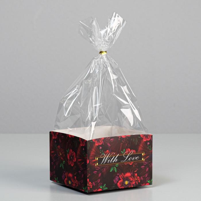 Пакет с коробкой With love, 12 × 12 × 8 см
Пакет с коробкой With love, 12 × 12 × 8 см