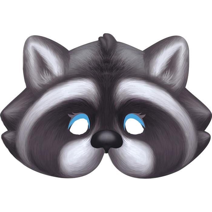 Карнавальная маска на резинке «Енот», картон 210 г/м, 20 х 30 см
Карнавальная маска на резинке «Енот», картон 210 г/м, 20 х 30 см