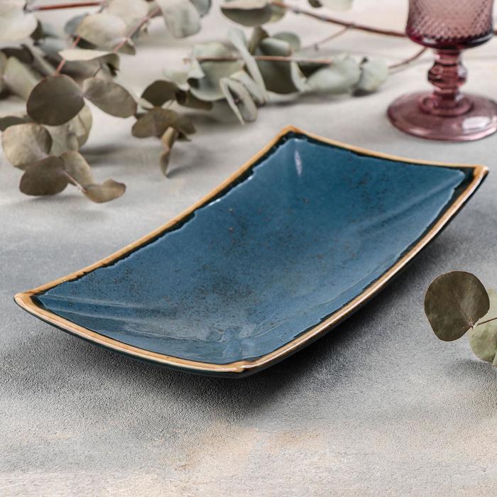 Блюдо для суши Blu reattivo, 27,5×14 см
Блюдо для суши Blu reattivo, 27,5×14 см