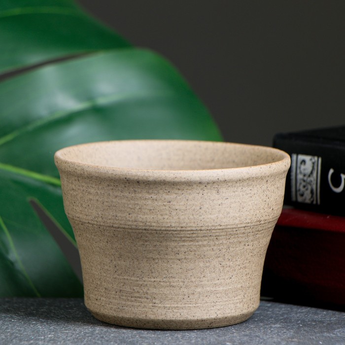 Горшок "Горшочек" бежевый, 8,5х8,5х6см
Горшок "Горшочек" бежевый, 8,5х8,5х6см