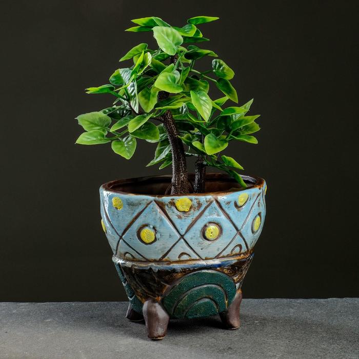 Кашпо "Узоры" на ножках 11,5*9*9см
Кашпо "Узоры" на ножках 11,5*9*9см