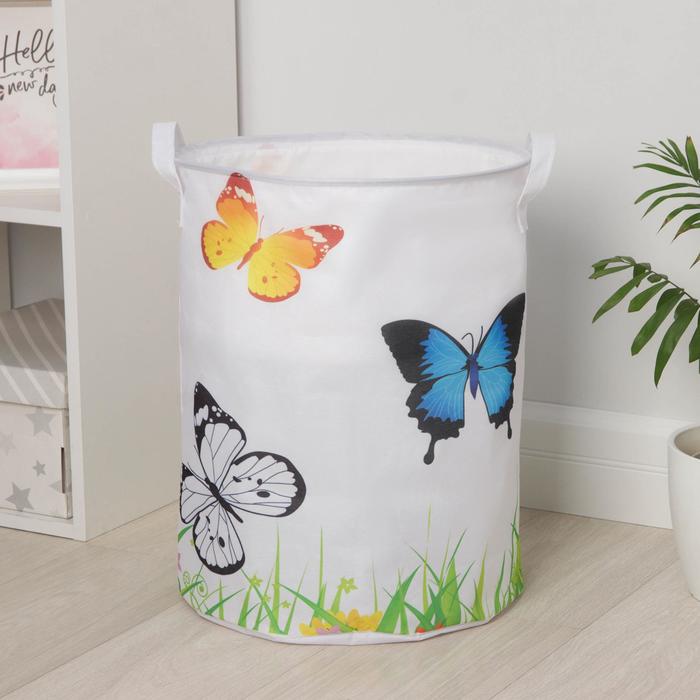 Корзина универсальная «Бабочки», 35×45 см, с затяжкой
Корзина универсальная «Бабочки», 35×45 см, с затяжкой