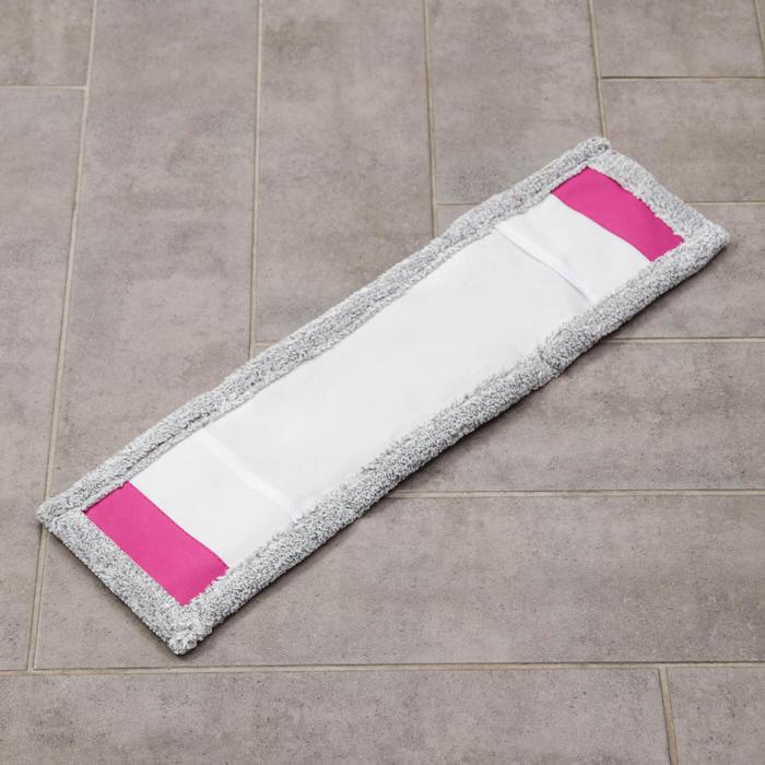 Насадка для плоской швабры арт. 5152635, 57×15 см, микрофибра, цвет светло-серый
Насадка для плоской швабры арт. 5152635, 57×15 см, микрофибра, цвет светло-серый