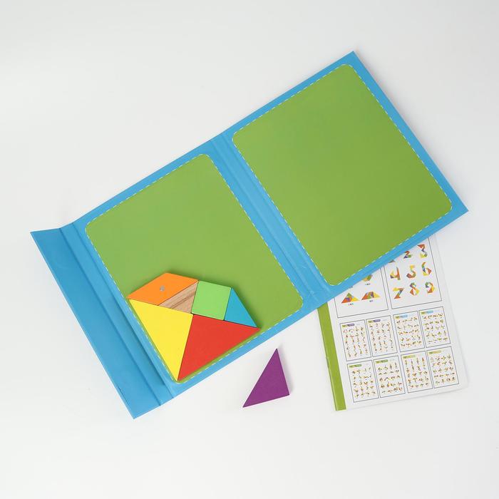 Детская развивающая головоломка магнитная «Составь фигуру» 28×17×2 см
Детская развивающая головоломка магнитная «Составь фигуру» 28×17×2 см