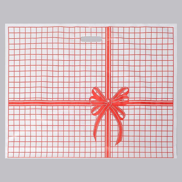 Пакет "Красный бант", полиэтиленовый с вырубной усил. ручкой,40 мкм 70 х 55 см
Пакет "Красный бант", полиэтиленовый с вырубной усил. ручкой,40 мкм 70 х 55 см