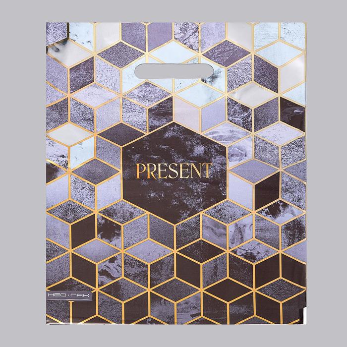 Пакет "Презент", полиэтиленовый с вырубной ручкой, 30х40 см, 75 мкм
Пакет "Презент", полиэтиленовый с вырубной ручкой, 30х40 см, 75 мкм