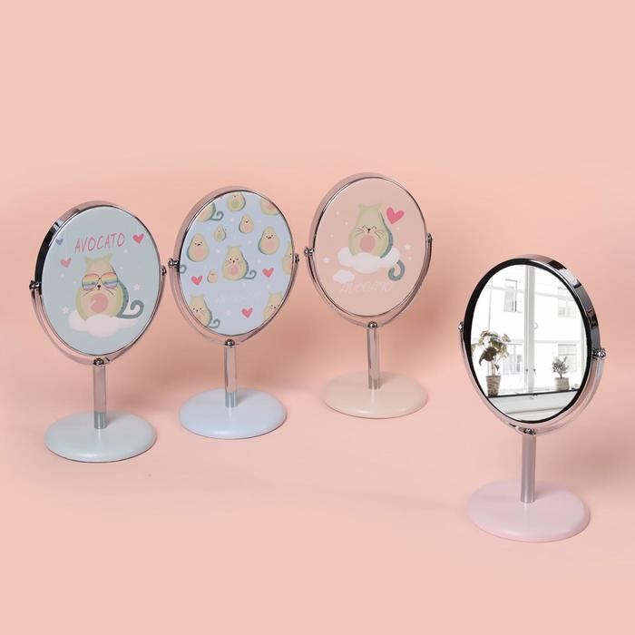 Зеркало настольное, двустороннее, зеркальная поверхность 7 × 8,5 см, рисунок МИКС
Зеркало настольное, двустороннее, зеркальная поверхность 7 × 8,5 см, рисунок МИКС