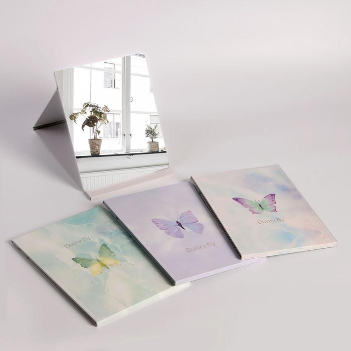 Зеркало настольное, зеркальная поверхность 15 × 19 см, рисунок МИКС 
Зеркало настольное, зеркальная поверхность 15 × 19 см, рисунок МИКС