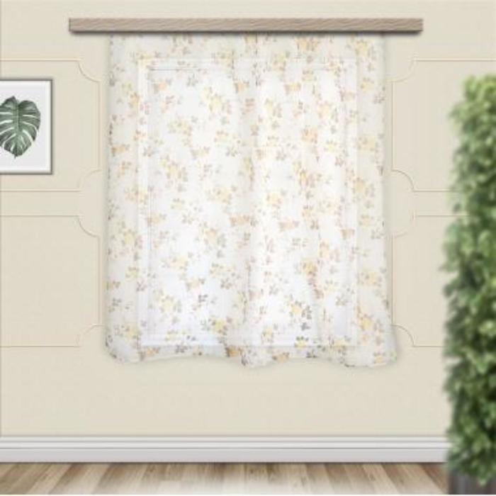 Штора вуаль-печать кустовая роза 140х180 см
Штора вуаль-печать кустовая роза 140х180 см