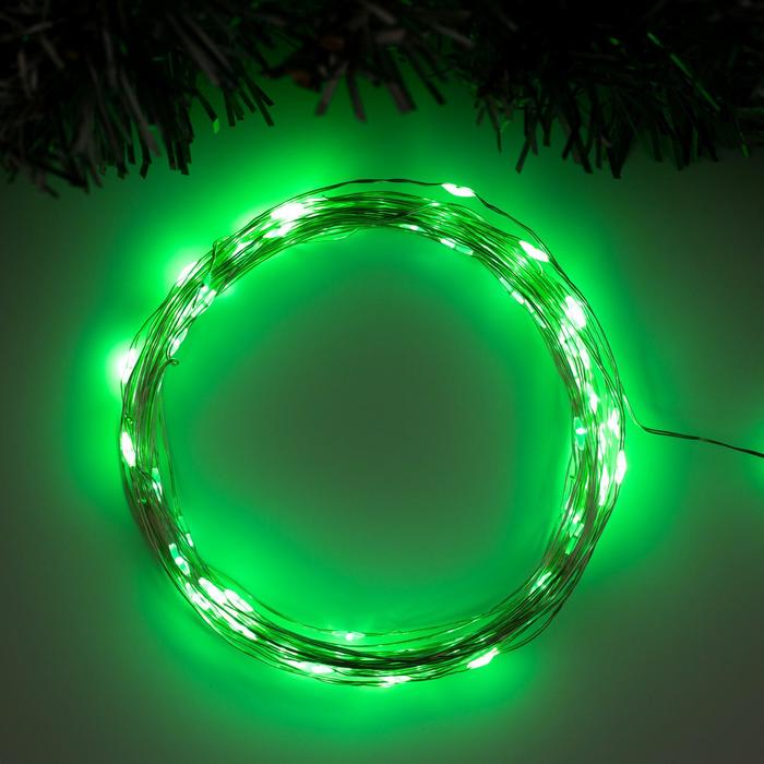 Гирлянда «Нить» 10 м роса, IP20, серебристая нить, 100 LED, свечение зелёное, 12 В
Гирлянда «Нить» 10 м роса, IP20, серебристая нить, 100 LED, свечение зелёное, 12 В