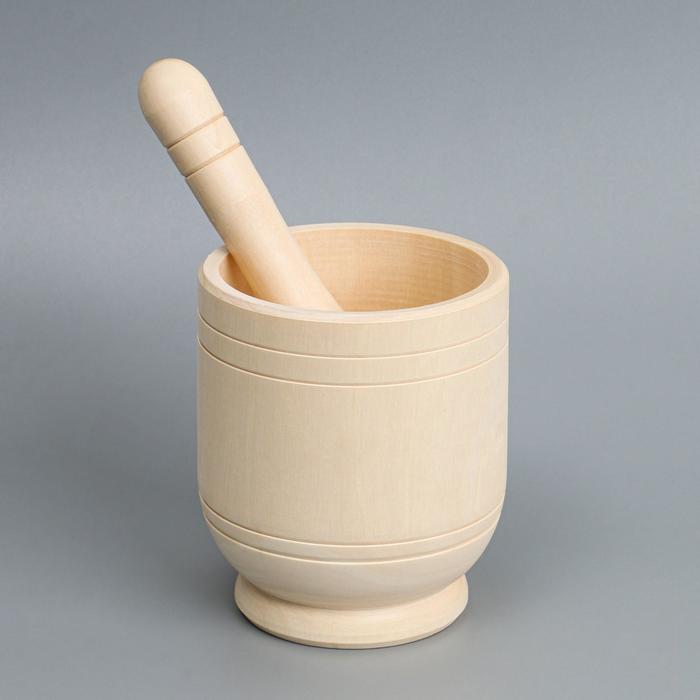 Заготовка для творчества Ступка с пестиком 10хd9 см
Заготовка для творчества Ступка с пестиком 10хd9 см