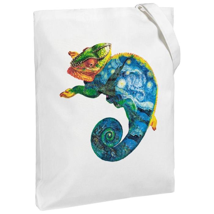 Холщовая сумка «Вангуана» молочно-белая, 35х38х6 см, ручки: 54х2,5 см 
Холщовая сумка «Вангуана» молочно-белая, 35х38х6 см, ручки: 54х2,5 см