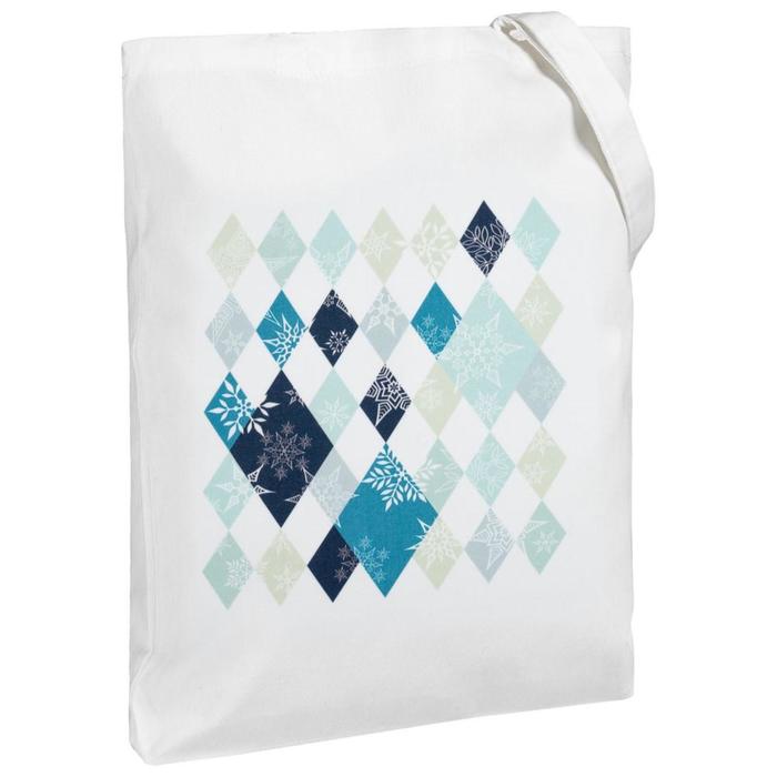 Холщовая сумка «Ромбо. Первый снег» белая, 35х38х6 см, ручки: 54х2,5 см
Холщовая сумка «Ромбо. Первый снег» белая, 35х38х6 см, ручки: 54х2,5 см