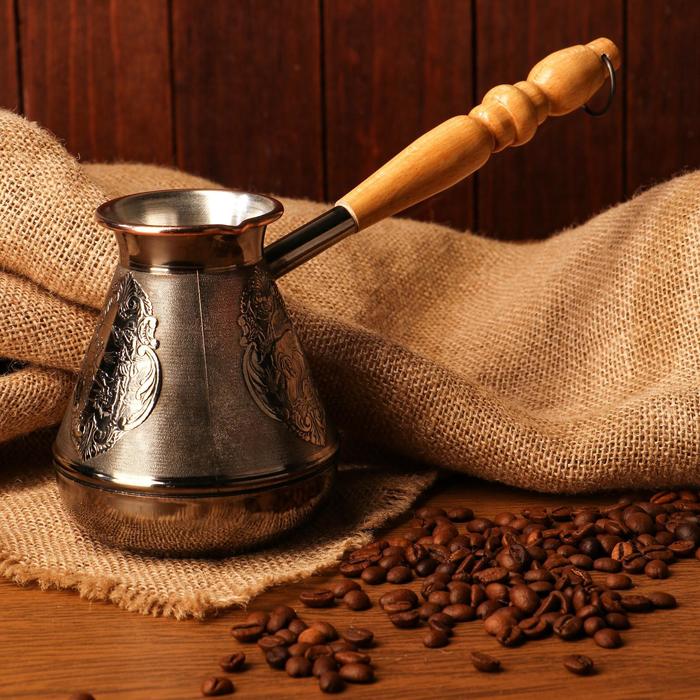 Турка для кофе "Охотники", 0,5 л. премиум
Турка для кофе "Охотники", 0,5 л. премиум