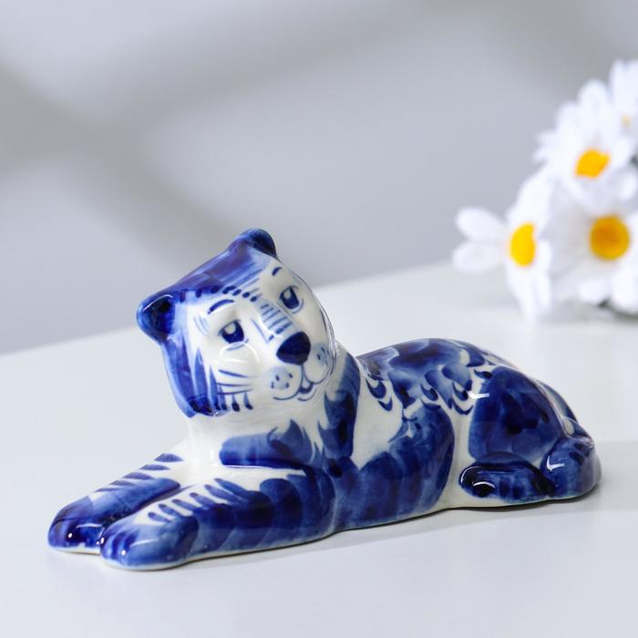 Сувенир Тигр "Султан",18, 5 см, гжель
Сувенир Тигр "Султан",18, 5 см, гжель