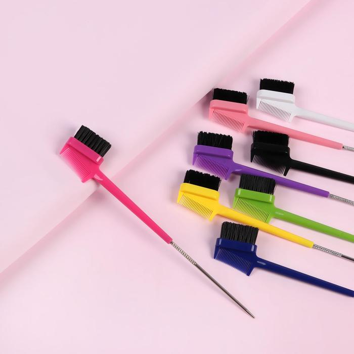 Расчёска для окрашивания, 21 × 4 см, цвет МИКС
Расчёска для окрашивания, 21 × 4 см, цвет МИКС