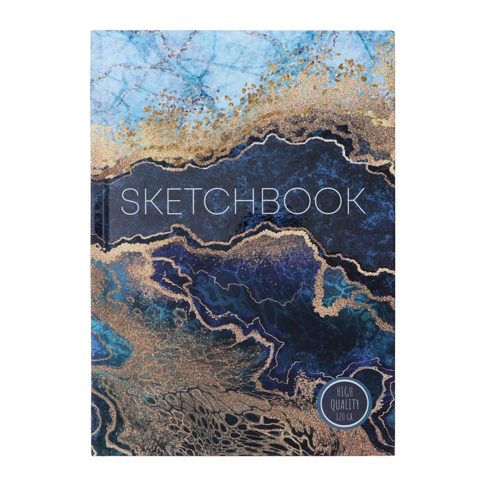 Скетчбук А5, 80 листов "Мрамор", твёрдая обложка, тонированный блок 120 г/м² (5 цветов по 16 листов)
Скетчбук А5, 80 листов "Мрамор", твёрдая обложка, тонированный блок 120 г/м² (5 цветов по 16 листов)