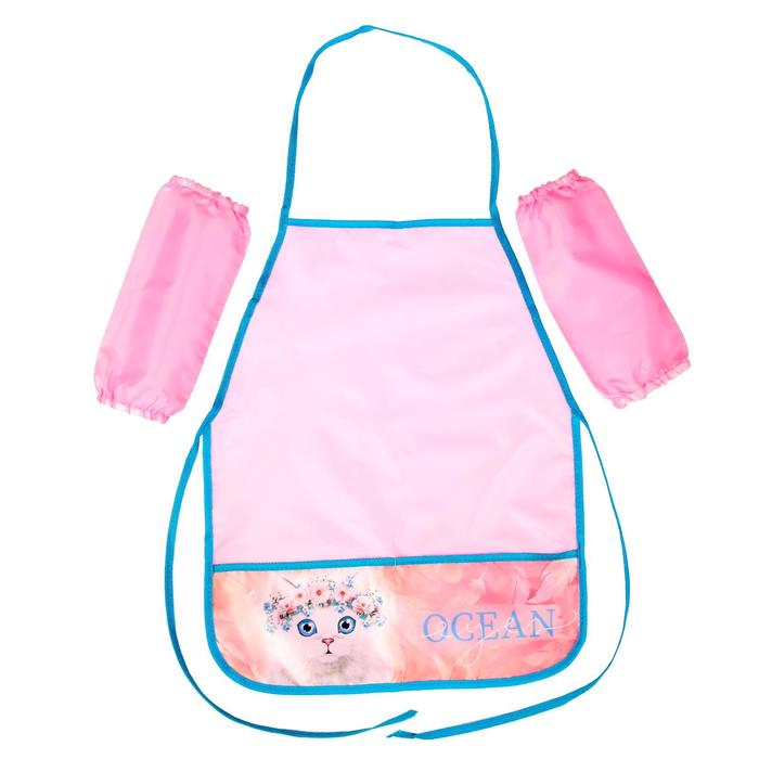 Фартук для труда с нарукавниками, 490 х 390/250 х 120 мм, «Голубоглазый котик»
Фартук для труда с нарукавниками, 490 х 390/250 х 120 мм, «Голубоглазый котик»