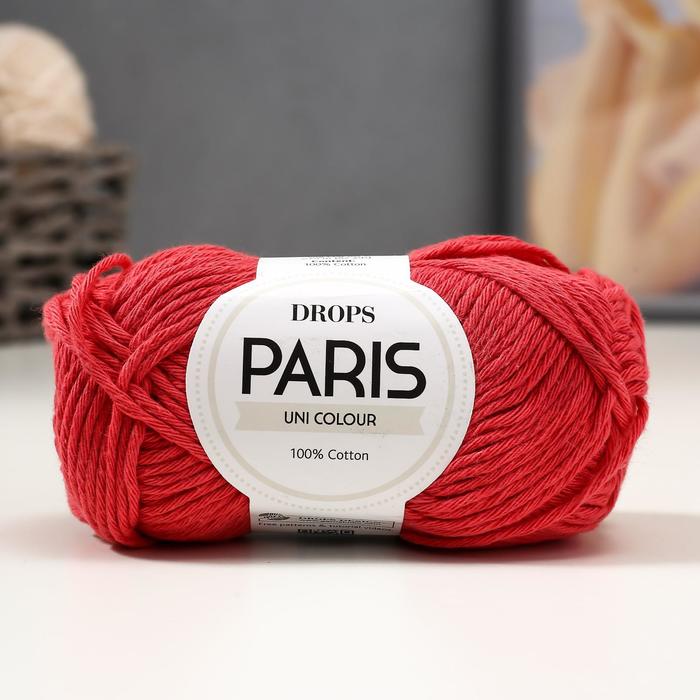 Пряжа "Paris" 100% хлопок 75м/50гр (38 т. коралл)
Пряжа "Paris" 100% хлопок 75м/50гр (38 т. коралл)