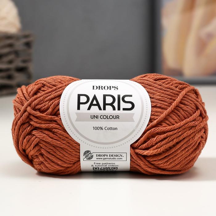 Пряжа "Paris" 100% хлопок 75м/50гр (65 ржавчина)
Пряжа "Paris" 100% хлопок 75м/50гр (65 ржавчина)