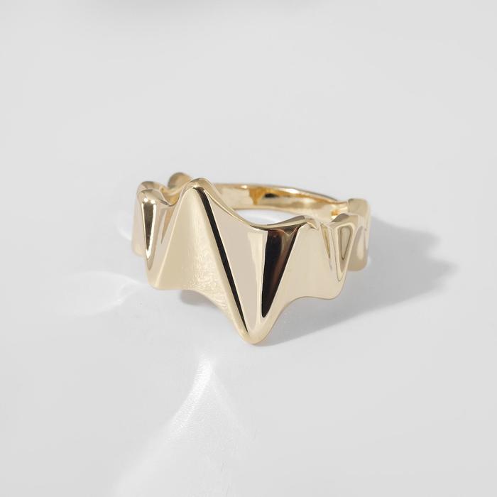 Кольцо "Тренд" разные уровни, цвет золото, размер 17
Кольцо "Тренд" разные уровни, цвет золото, размер 17