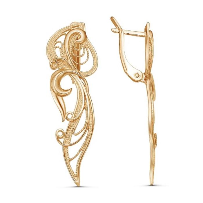 Серьги "Зазеркалье", розовое золочение
Серьги "Зазеркалье", розовое золочение